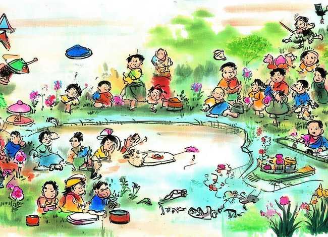 儿童国画作品图片欣赏，儿童国画作品图片欣赏大全