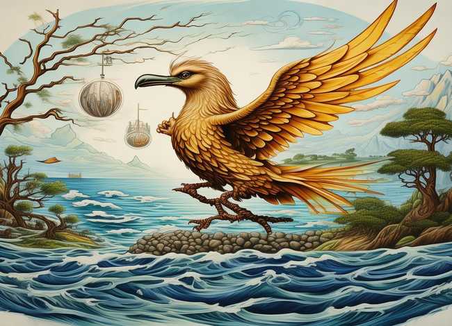 神话故事绘画精卫填海思维导图 神话故事绘画精卫填海思维导图怎么画