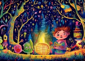 幼儿故事插画手绘、幼儿故事插画手绘图片