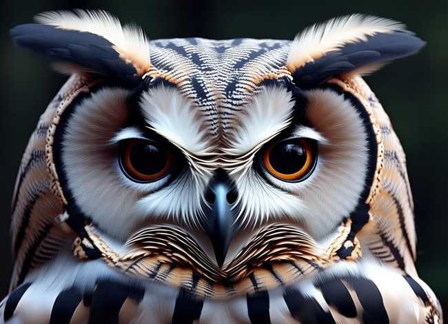 猫头鹰的耳朵长在哪里；猫头鹰的耳朵长在哪里图片