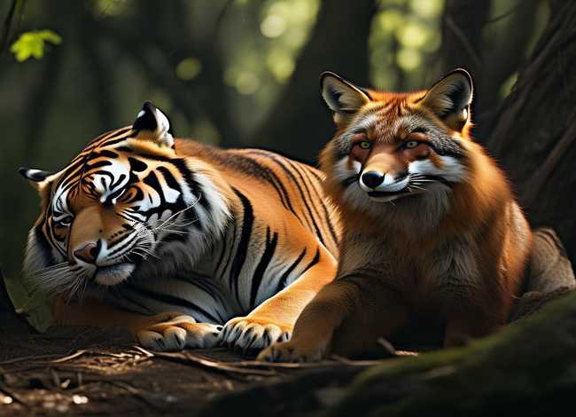 狐假虎威的故事全文（狐假虎威的故事全文翻译成英文）