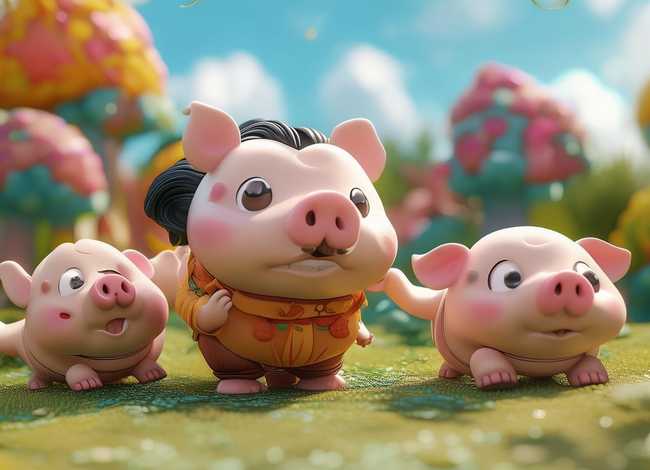 儿童故事猪八戒生娃娃、猪八戒的幼儿故事