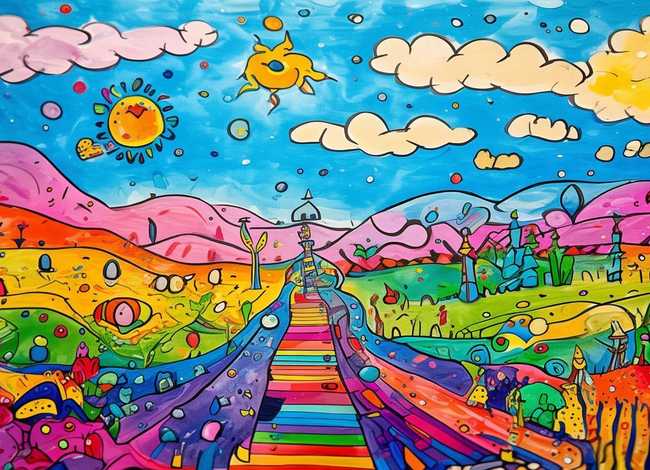 儿童画作品图片故事、儿童画作品一等奖图片 儿童画作品图片故事、儿童画作品一等奖图片