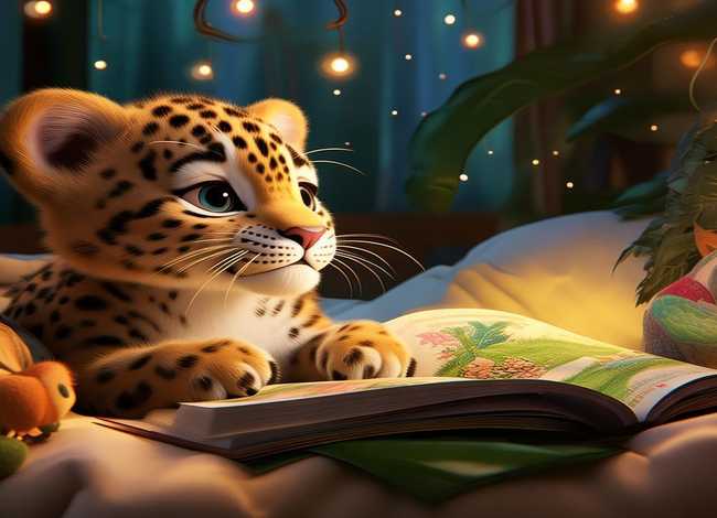 豹子故事儿童睡前故事，小豹子睡前故事