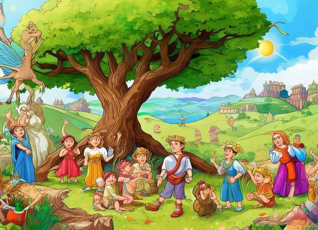 希腊神话儿童创意绘画 希腊神话儿童创意绘画教案