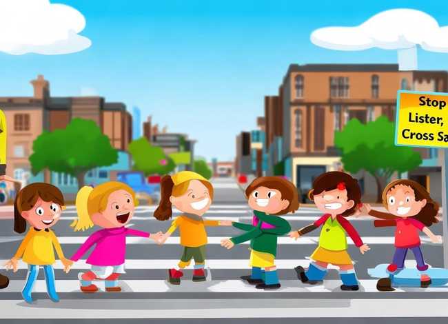 儿童故事安全过马路；安全过马路幼儿故事