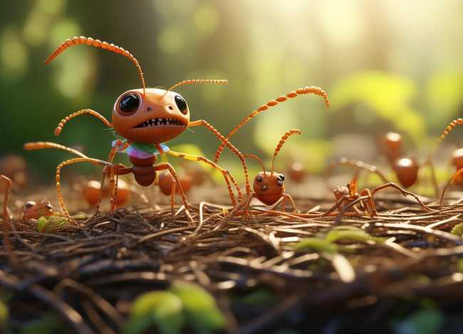 儿童故事小蚂蚁的智慧视频 - 小蚂蚁的幼儿故事