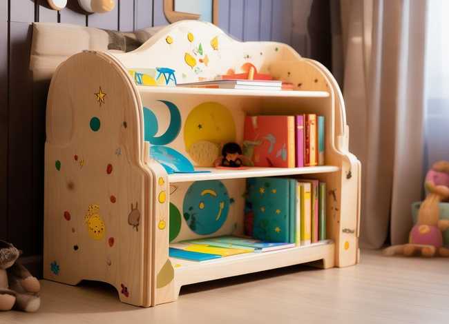 儿童故事书专用书架，儿童故事书架家用落地