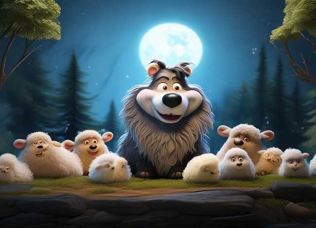 故事大全 睡前故事狼、故事大全 睡前故事狼和七只小羊