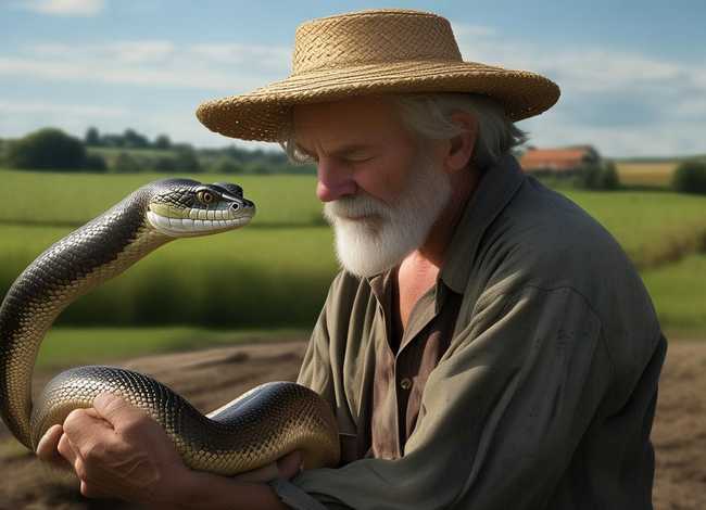 农夫与蛇儿童故事书籍（农夫与蛇的故事来自哪本书）