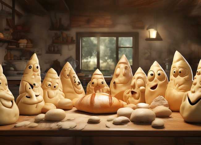 面团的故事 关于面团的故事