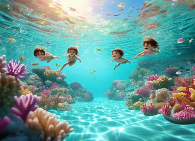 儿童故事游泳音频 - 儿童游泳音乐