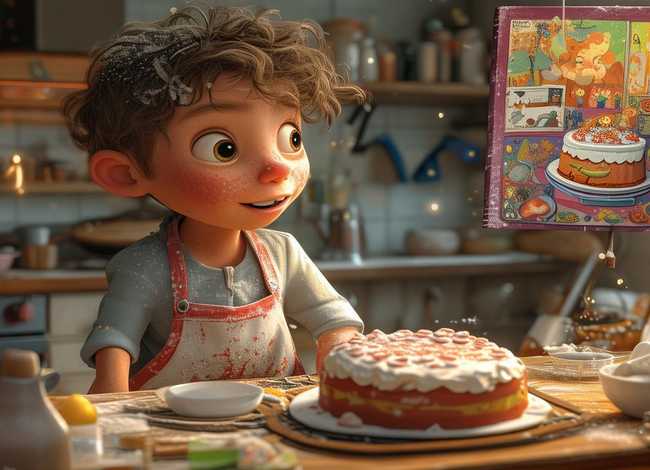 蛋糕绘本故事 - 关于做蛋糕的绘本故事