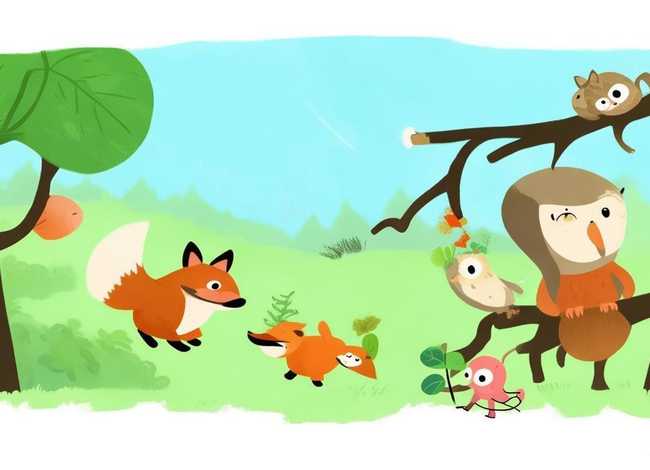 寓言故事画画图片简单；寓言故事画画图片简单大全