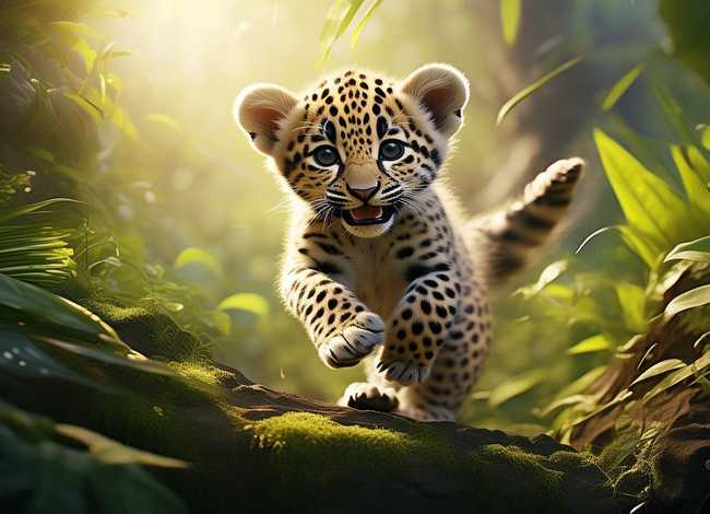 有关豹子的故事（关于小豹子的有趣故事）