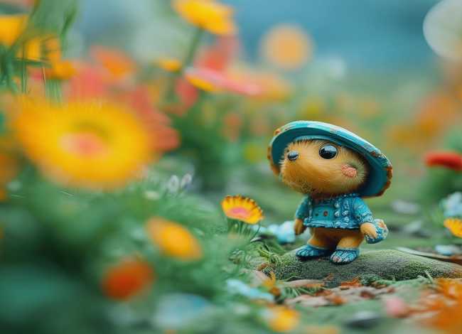 儿童故事小蜗牛去旅行；小蜗牛去旅行儿童画