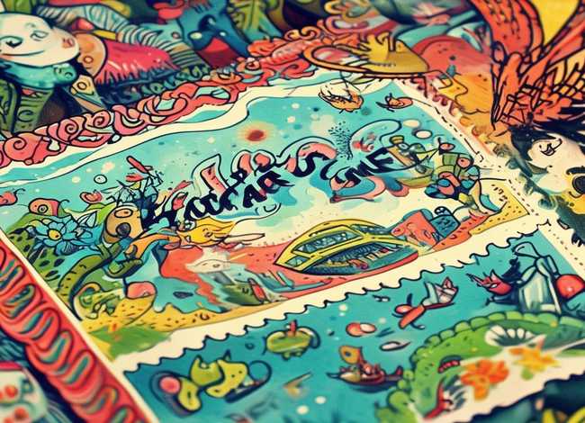 邮票绘本故事，绘本的邮票的故事