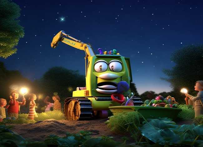 挖掘机视频儿童睡前故事 - 挖掘机的故事睡前故事视频大全