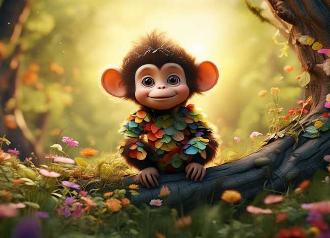 儿童故事猴小孩；幼儿故事小猴子的故事