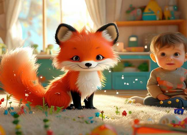 儿童故事书36岁免费听小狐狸、我想听小狐狸的故事