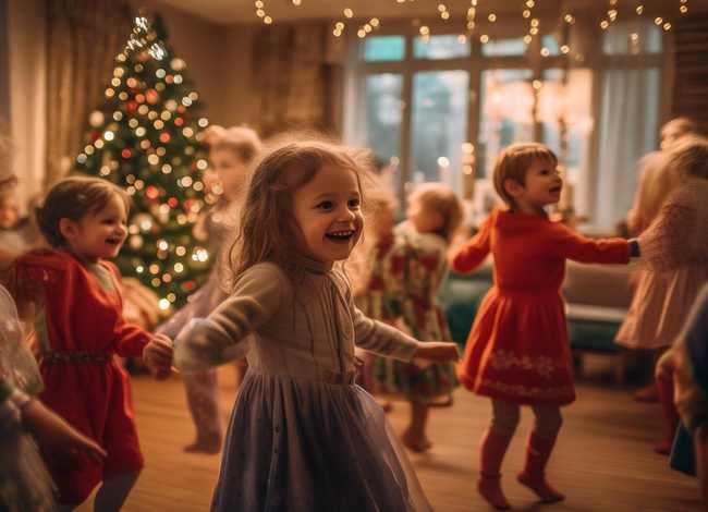 圣诞夜儿童舞蹈（圣诞舞蹈儿童舞蹈）