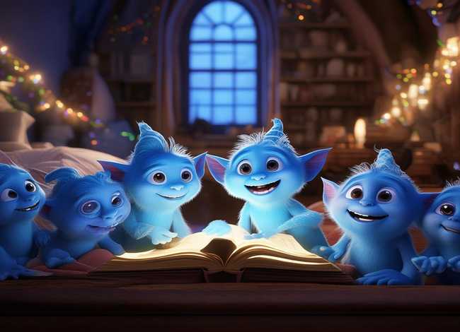 儿童睡前故事蓝精灵（蓝精灵睡前故事阅读）