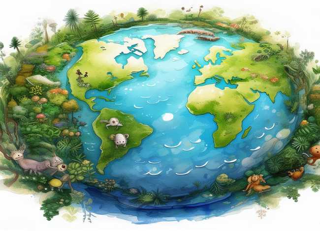 地球的故事绘本（地球有关的绘本故事）