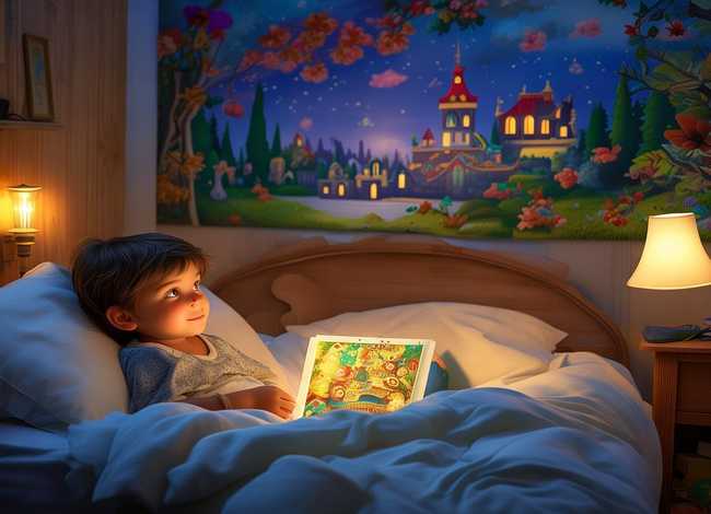 睡前儿童童话故事语音；儿童睡前故事英文童话音频