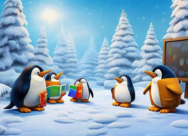 企鹅的故事绘本，企鹅的故事绘本教案