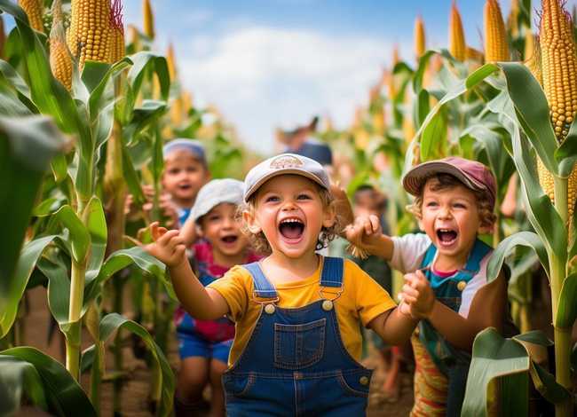 掰玉米儿童故事，掰玉米大作战绘本故事教案小班