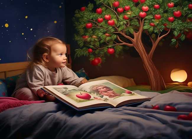 苹果的故事儿童睡前故事（关于苹果的睡前故事）