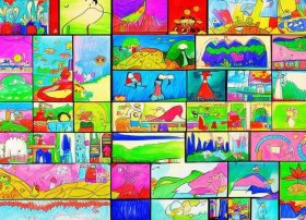 儿童绘画故事大全图片 - 儿童绘画图片大全大图