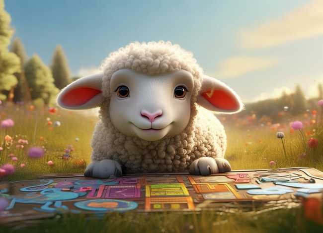 儿童故事小羊的智慧，小羊的智慧故事内容
