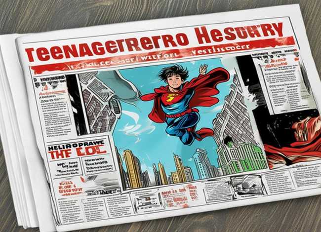 少年英雄故事小报 少年英雄故事小报怎么画