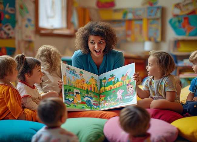 儿童故事朗读视频模板；幼儿故事朗读视频