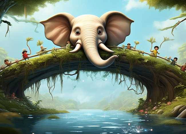 文德桥儿童故事；儿童故事象鼻桥