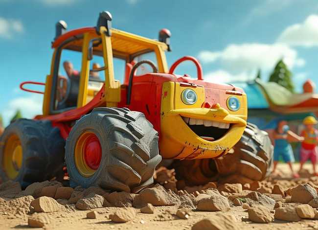挖土机儿童动画故事精选 - 挖土机儿童动画版 挖土机儿童动画故事精选 - 挖土机儿童动画版