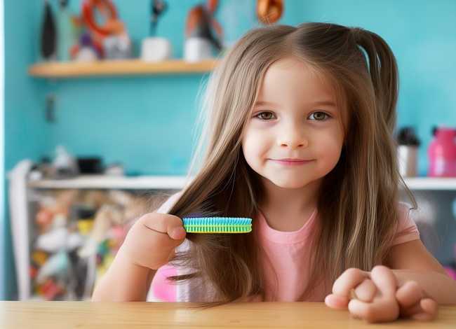梳头发教程儿童12岁，梳头发大全9至12岁