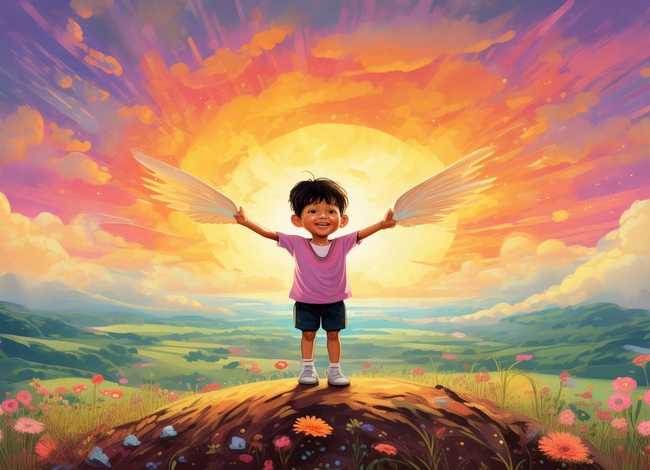 以励志为主题的儿童画；以励志为主题的儿童画怎么画