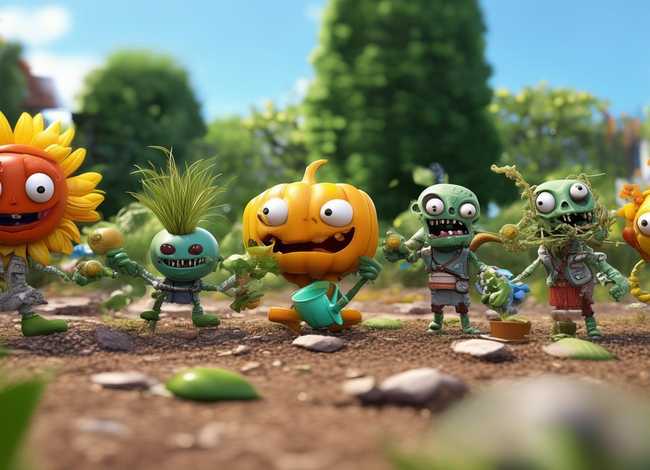 植物大战僵尸儿童故事 - 幼儿植物大战僵尸故事