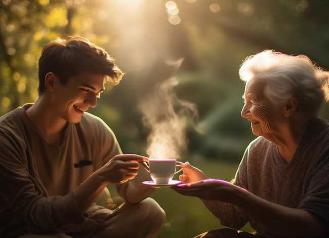 孝敬老人的故事，孝敬老人的故事20字