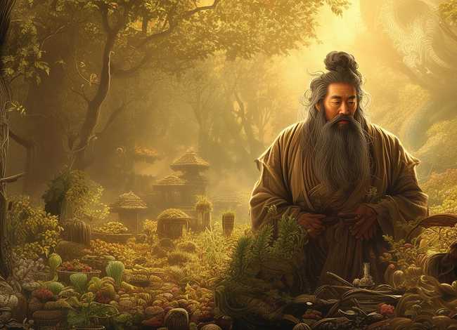 关于神农氏的神话故事有哪些；关于神农氏的神话故事有哪些名字