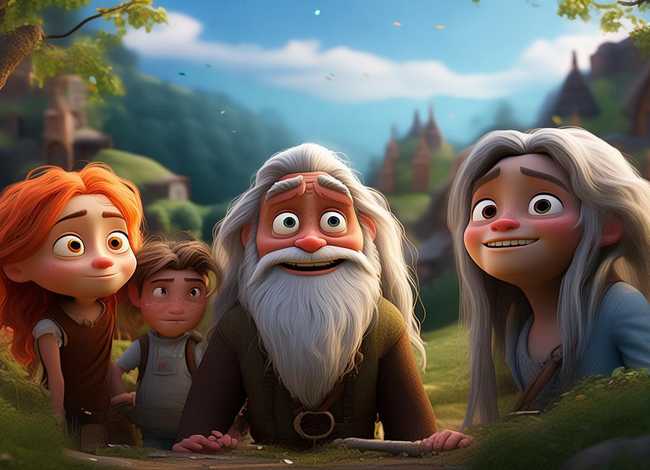 四人故事创编（编一个四人的小故事）