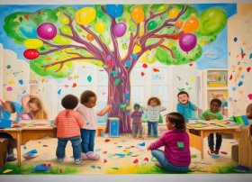 成长的故事幼儿园绘画；成长的故事幼儿园绘画图片