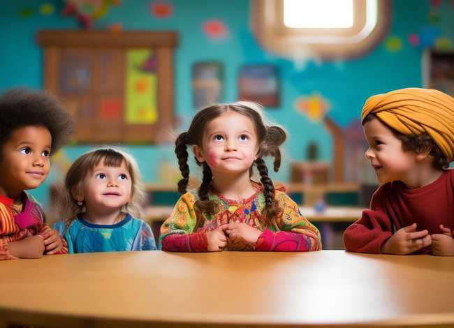 儿童故事四人分角 - 幼儿故事分角色扮演四人