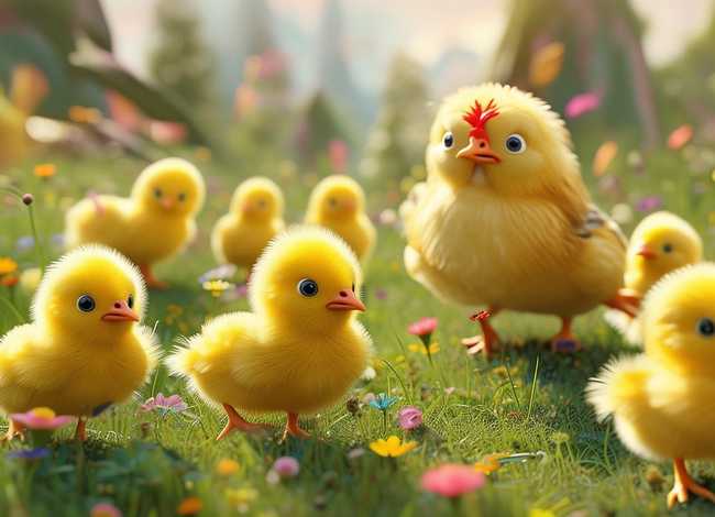 小鸡的儿童故事视频，关于小鸡的幼儿故事视频