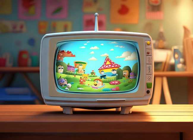 儿童电视机故事图片 - 关于电视机的儿童故事 儿童电视机故事图片 - 关于电视机的儿童故事