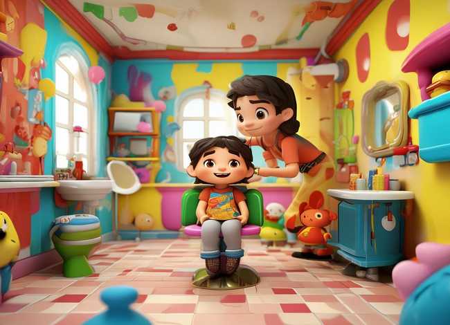 幼儿绘本故事理发店（幼儿绘本故事《理发店》）