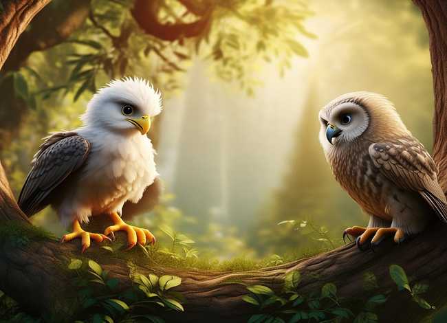 老鹰的故事儿童20分钟 - 老鹰的幼儿故事