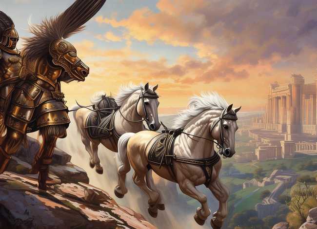 罗马神话故事插图画 罗马神话故事插图画怎么画